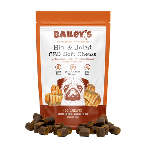 Bailey's hip & joint cbd soft chews