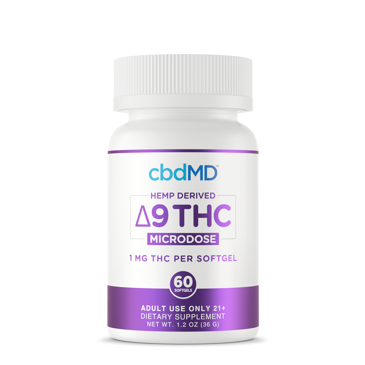 cbdMD – Delta9 THC Microdose